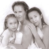 AIBF 20010225c08 3rc  "Unveiled" style portraiture and fine art figurative photography by Ardent Images LLC : black and white, fine art, portrait, nude, figurative, adult, child, parent, sibling