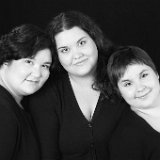 AISD10 10052r  "Bare Essential" portrait and figurative art photography by Jeff Knowles : black and white, portrait, fine portrait, bare, essential, nude, naked, pure, purity, figurative, adult, child, parent, sibling, pregnancy, maternity, teen, preteen, tween