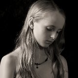 AISD14 03948rcSEPc  "Bare Essential" portrait and figurative art photography by Jeff Knowles : black and white, portrait, fine portrait, bare, essential, nude, naked, pure, purity, figurative, adult, child, parent, sibling, pregnancy, maternity, teen, preteen, tween