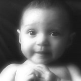 AISF baby1b  "Bare Essential" portrait and figurative art photography by Jeff Knowles : black and white, portrait, fine portrait, bare, essential, nude, naked, pure, purity, figurative, adult, child, parent, sibling, pregnancy, maternity, teen, preteen, tween